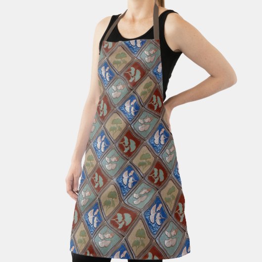 Schort met Gingko-bladdruk (Insitu)