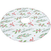 Schort met kerstmengeling kerstboom rok (Gekanteld)