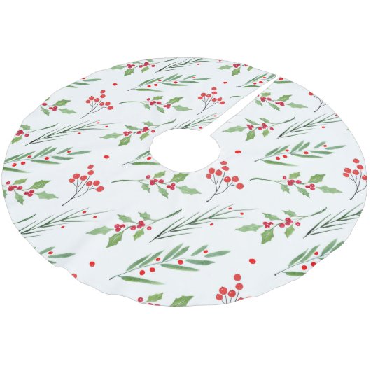 Schort met kerstmengeling kerstboom rok (Gekanteld)