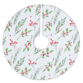 Schort met kerstmengeling kerstboom rok (Voorkant)