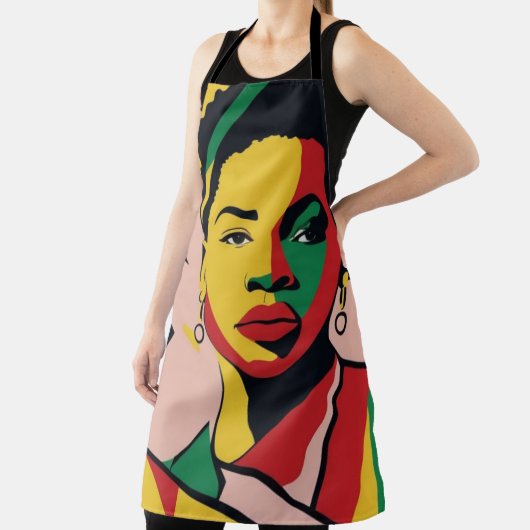 Schort met levendige patronen (Insitu)