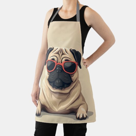 Schort met Pug (Insitu)