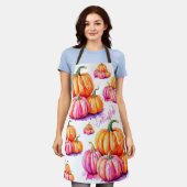 Schort met Thanksgiving thema (Gedragen)