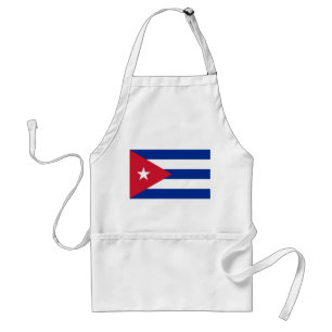 Schort met vlag van Cuba