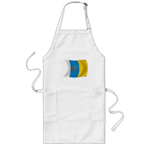 Schort met vlag van de Canarische Eilanden