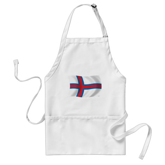 Schort met vlag van de Faeröer eilanden (Voorkant)