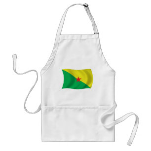 Schort met vlag van Frans-Guyana
