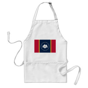 Schort met vlag van Mississippi