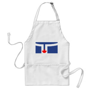 Schort met vlag van Toronto