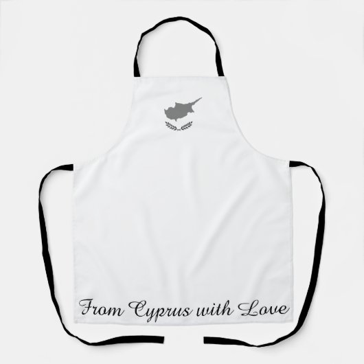 Schort met zwarte band (Voorkant)