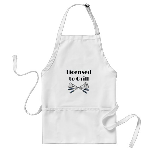 Schort om te grillen (Voorkant)