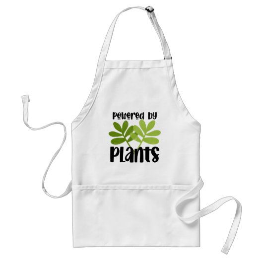Schort op basis van Vegan Plant (Voorkant)