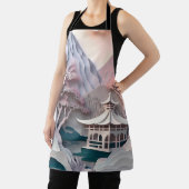 Schort Papieren Cutout Pavilion Landscape (Insitu)