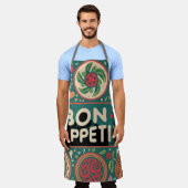 Schort, patroon, smakelijke eetlust schort (Gedragen)