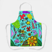 Schort Pattern sticker (Voorkant)