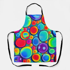 Schort regenboogbuien