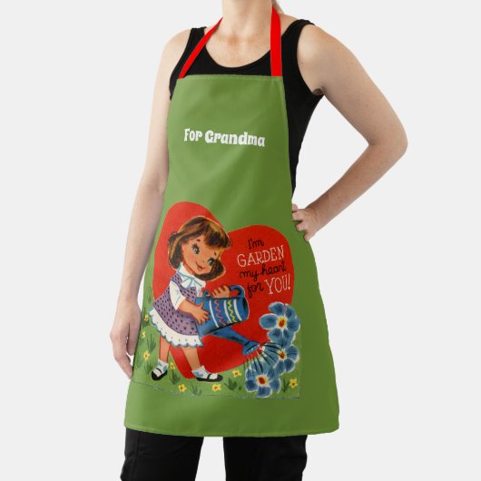  Schort Retro Oma Tuinieren Koken Gift (Insitu)