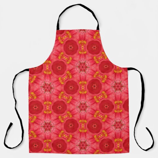 schort rode bloem (Voorkant)