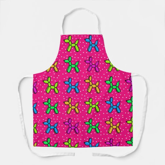 Schort Roze ballon (Voorkant)