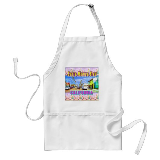 schort "Santa Monica Blvd 1" (Voorkant)