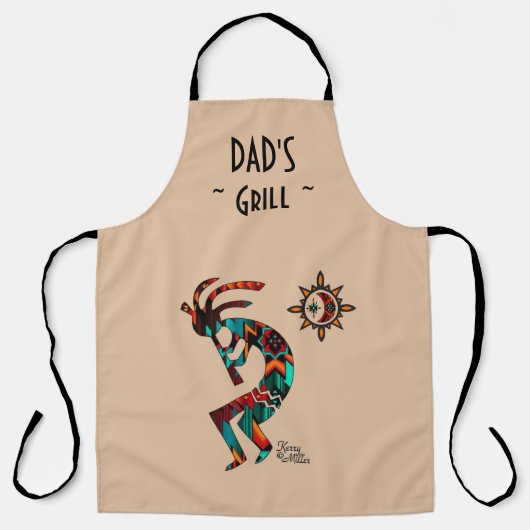 Schort Southwest Kokopelli (Voorkant)