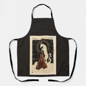 Schort Steenbok Celestial Zodiac Art (Voorkant)