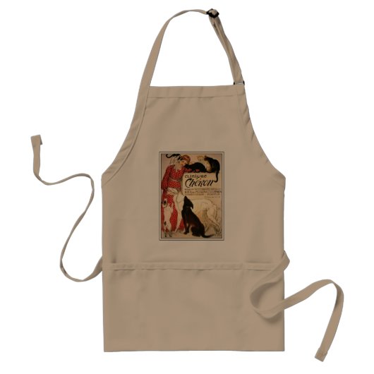 Schort:  Steinlen "Clinique Cheron" Standaard Schort (Voorkant)