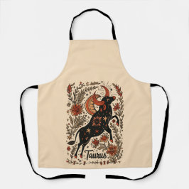 Schort Taurus Hemelse Zodiac Art