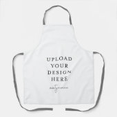 Schort - Upload uw eigen ontwerp (Voorkant)