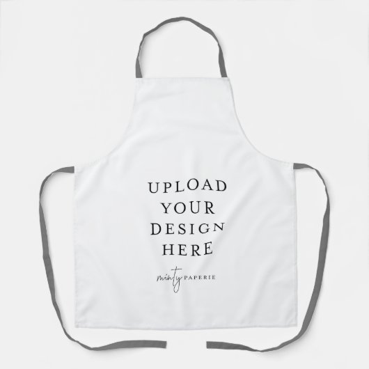 Schort - Upload uw eigen ontwerp (Voorkant)