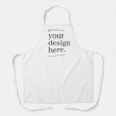 Schort uw ontwerp-upload (Voorkant)