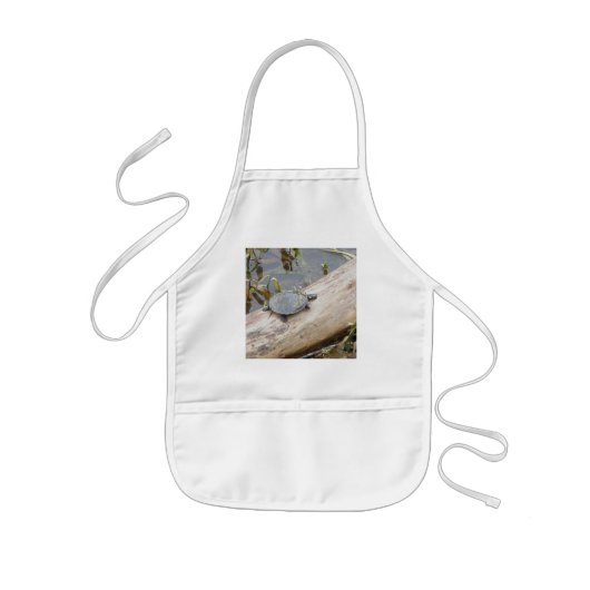 Schort van baby geverfd Kind (Voorkant)