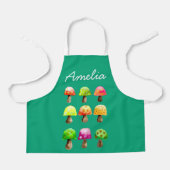 Schort van champignons met een hoge kleur (Voorkant)