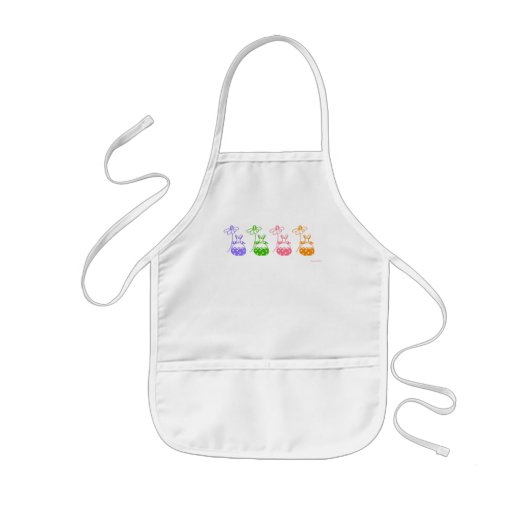 schort van daisy bunny child (Voorkant)