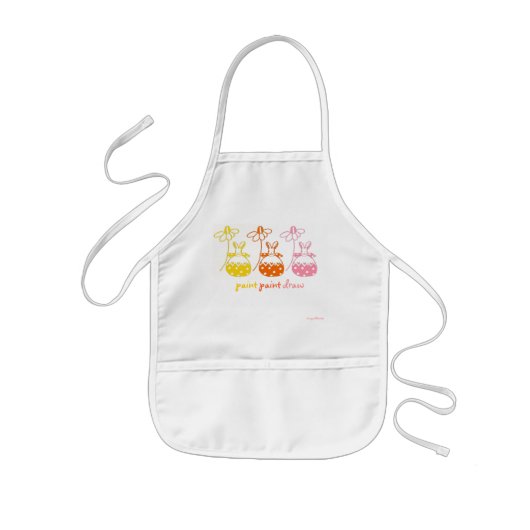 schort van de daisy bunny pastel (Voorkant)