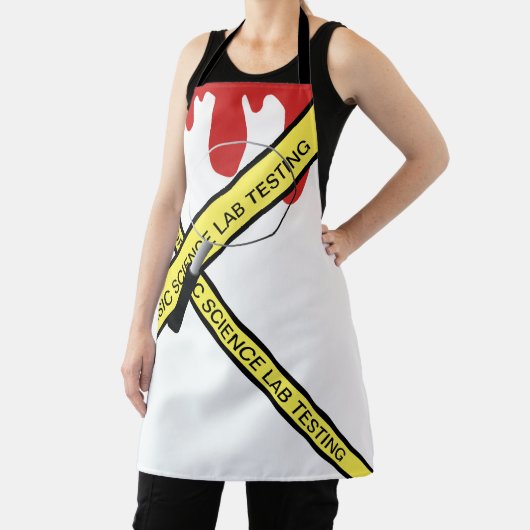 Schort van de Forensische Science Lab Teacher Test (Insitu)