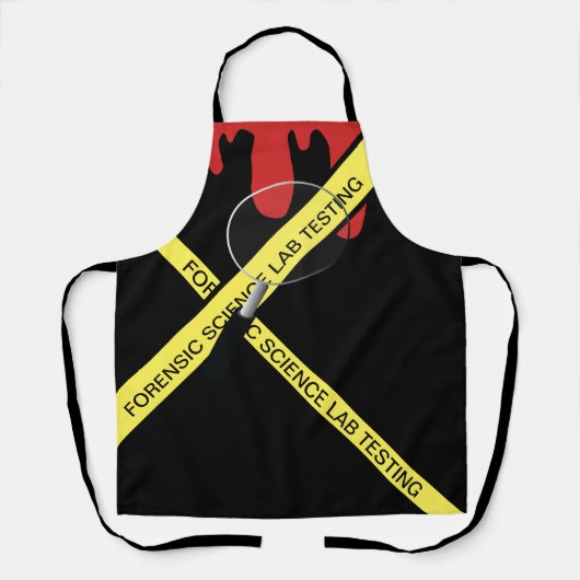 Schort van de Forensische Science Lab Teacher Test (Voorkant)