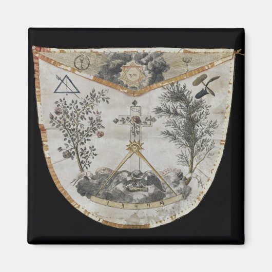 Schort van de kapitein van de orde van de Roos-Cro Magneet (Voorkant)