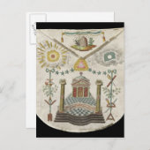 Schort van de kapitein van Saint-Julien Lodge in Briefkaart (Voorkant / Achterkant)