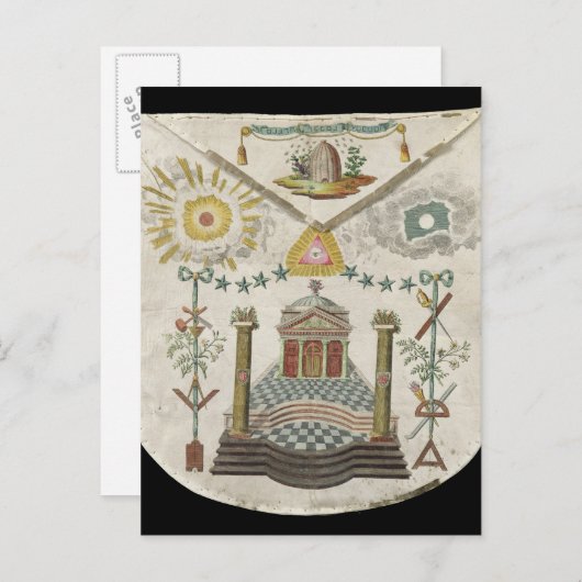 Schort van de kapitein van Saint-Julien Lodge in Briefkaart (Voorkant / Achterkant)