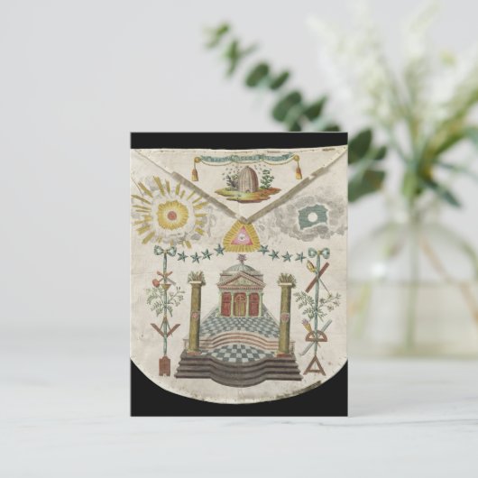 Schort van de kapitein van Saint-Julien Lodge in Briefkaart (Staand voorkant)