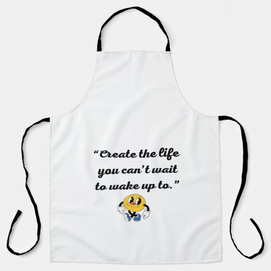 Schort van de moderne kunstkeuken (Voorkant)