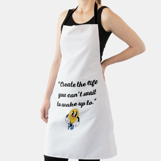 Schort van de moderne kunstkeuken (Insitu)