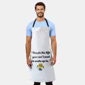 Schort van de moderne kunstkeuken (Gedragen)