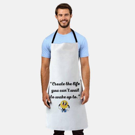 Schort van de moderne kunstkeuken (Gedragen)