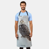 Schort van de sneeuwuil (Gedragen)