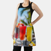 Schort van exotische cocktails (Insitu)