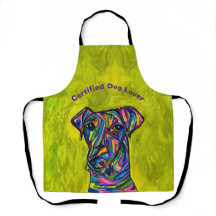 Schort van gecertificeerd Hondenliefhebber