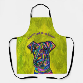 Schort van gecertificeerd Hondenliefhebber