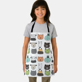 Schort van het kind - Boerderij Dierengezichten (Insitu)